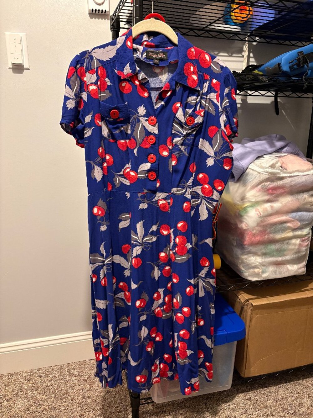 Trashy Diva Extra Cherry Sweetie retro pinup dress